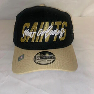 New Era Saints Hat, L-XL, new without tags